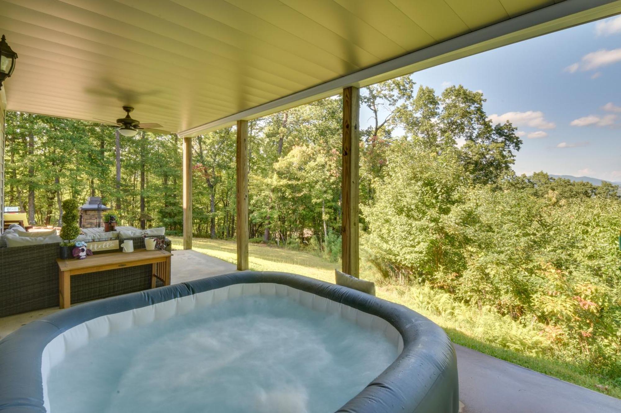 Lakemont Retreat Game Room, Hot Tub, And Mtn Views! Esterno foto