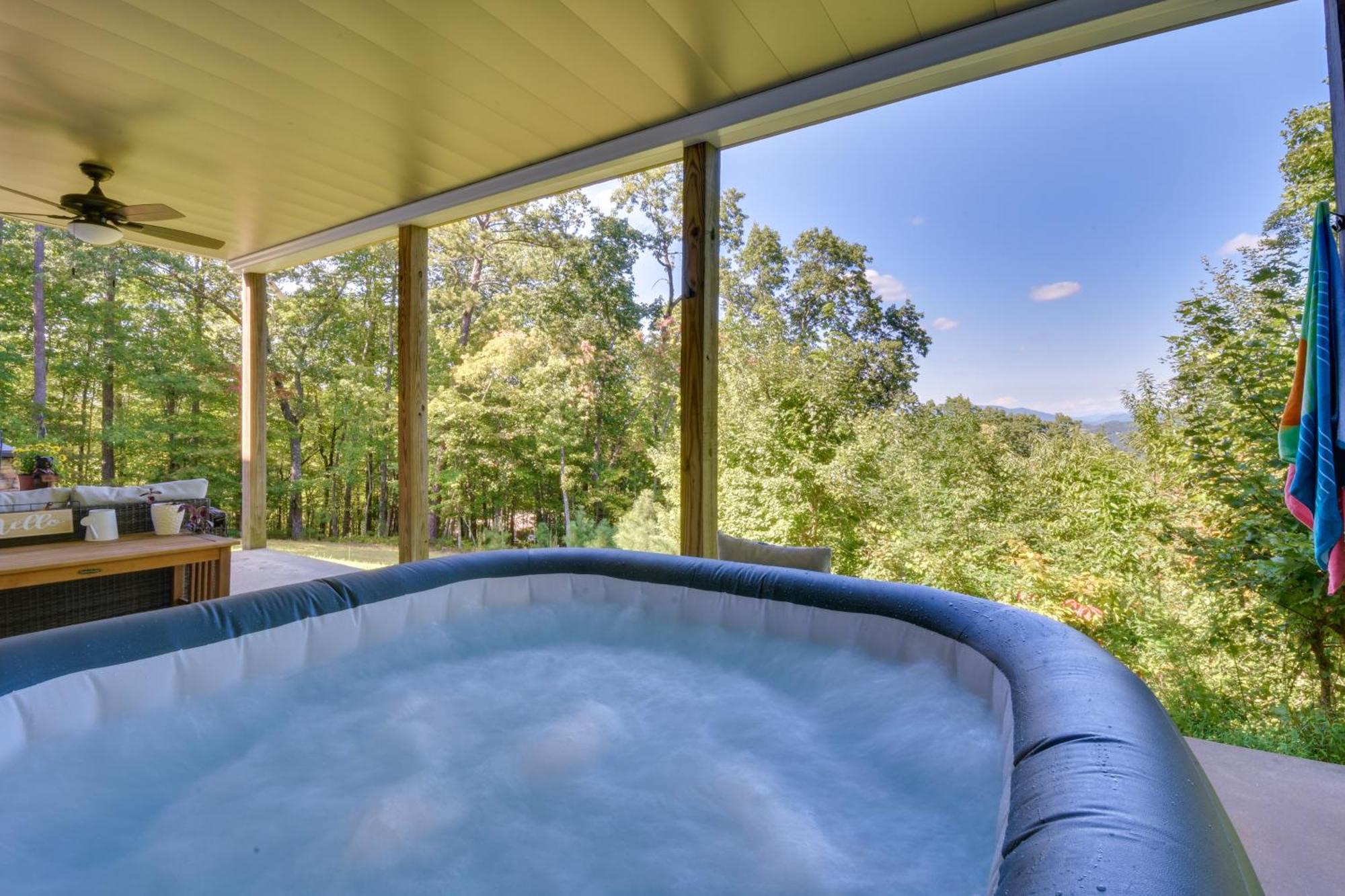 Lakemont Retreat Game Room, Hot Tub, And Mtn Views! Esterno foto