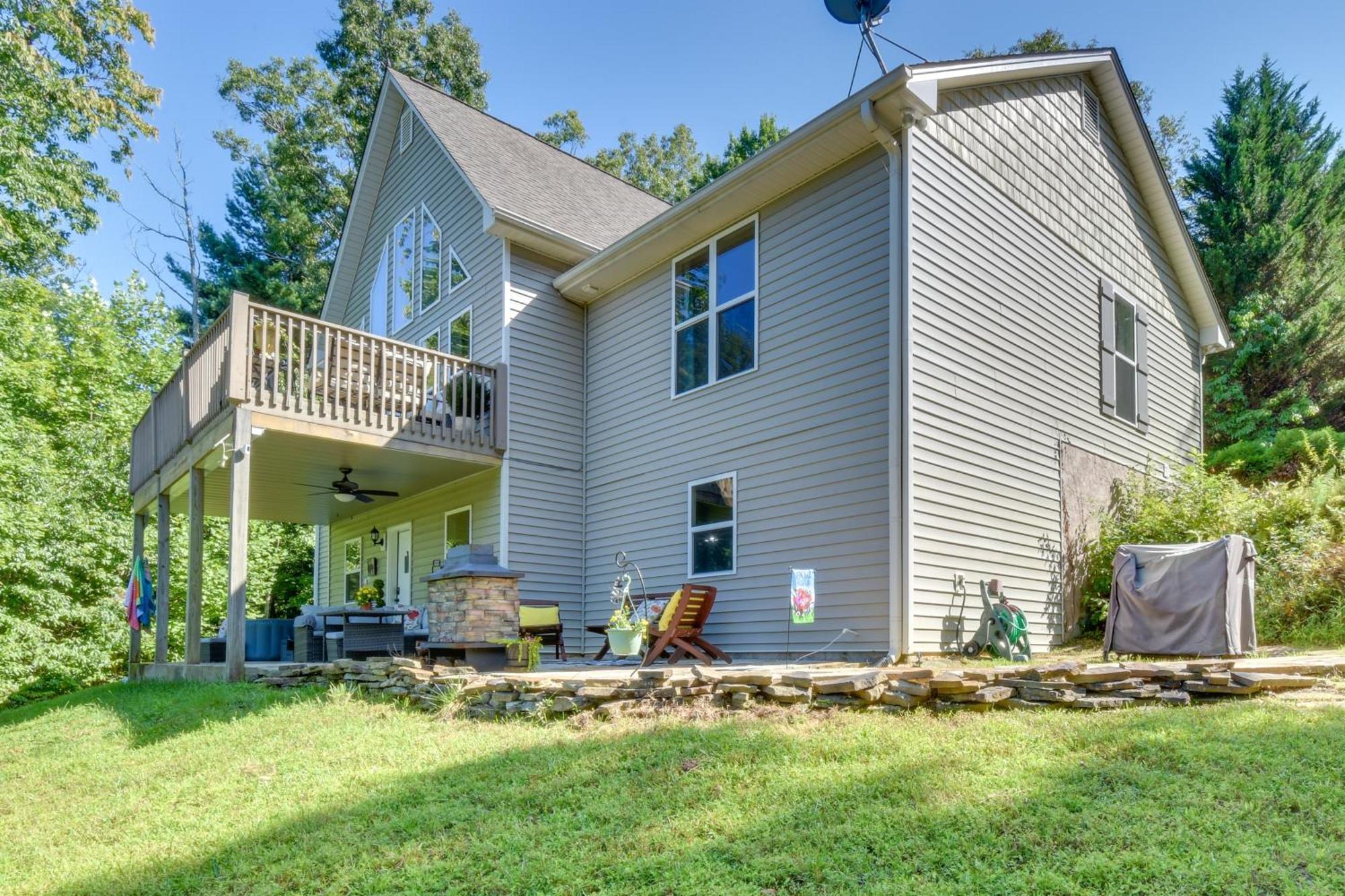 Lakemont Retreat Game Room, Hot Tub, And Mtn Views! Esterno foto